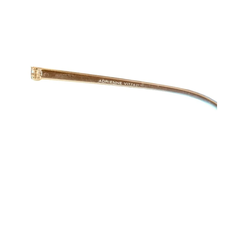Adrienne Vittadini Clear Champagne Rectangular Reading Glasses +2.00 AVR430FP